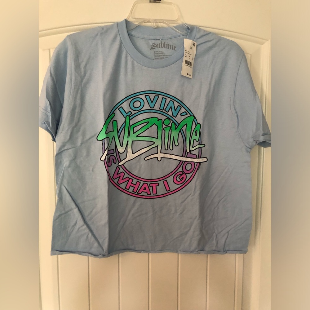 NWT Sublime tee SZ S/M